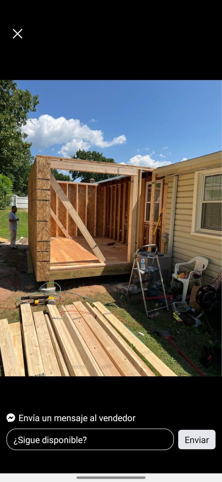 Home Addition Framing